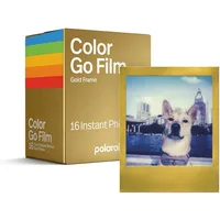 Polaroid GO Color DP 2x8 Gold Frame Sofortbildfilm