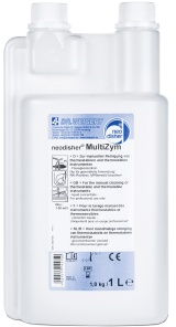 Dr. Weigert neodisher MultiZym Instrumentenreiniger, Reinigungsmittel für die manuelle Aufbereitung von Instrumenten, 1 Liter - Flasche