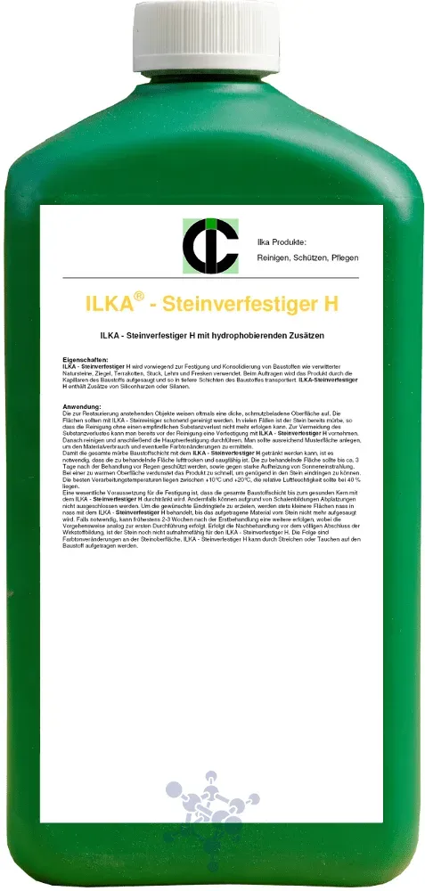 ILKA - Steinverfestiger H mit hydrophobierenden Zusätzen