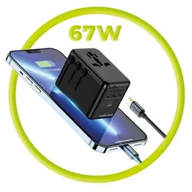 mobile origin Mobile Origin, MO-TRA67-PW5, Drinnen, AC, Schwarz - Schwarz