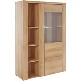 OTTO home Vitrine Larona 100 x 37,1 x 145 cm Braun