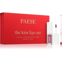 Paese The Kiss Lips Set Lovely Pink Geschenkset Farbton 03 Lovely Pink