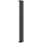neu.haus Designheizkörper Nore 1600 x 240 mm 438 W schwarz Mittelventil