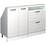 Vicco Kommode Rion 120 x 81,6 x 46 cm Weiß