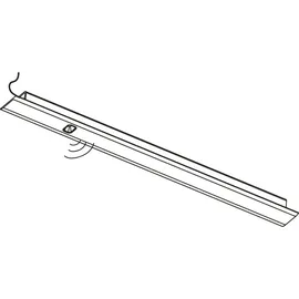 L&S Einbauleuchte Malindi2 Dual Color Aluminium, L: 372 mm, 144 lm, gelb