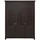 Home Affaire Kleiderschrank »Rauna, mit Lamellen und Kassetten, klassischer Landhausstil, rustikal«, (2 Breiten: 113/159 cm H/T ca. 195/60 cm), massive Kiefer, Metallgriffe, mehrere Varianten, zeitloses Design