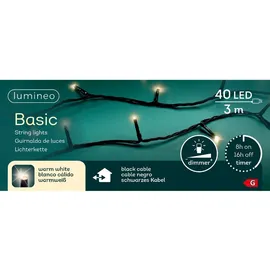Lumineo Kaemingk Lichterkette LED Basic 480 LED, warmweiß
