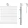 GAH Alberts Doppelstabmattenzaun 1800 x 100 cm Silber/Metall