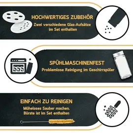 JAECU Gewürzglas Eckig 120 ml 24 St.