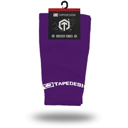 TAPEDESIGN Tubes Fußball Sleeve-Stutzen violett