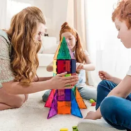 PicassoTiles Raketen-Booster Magnetische Bausteine Set 32 Teile