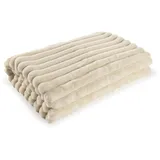 Magma Heimtex Raya Kuscheldecke 140 x 200 cm Beige