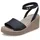 Crocs Brooklyn Ankle Strap Wedge Sandalen Black / Mushroom 41-42