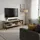 Relaxdays TV-Lowboard 106 x 40 x 39,5 cm Schwarz Holz/Metall