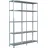 SCHULTE Regalwelt Schulte Set 1 Steckregal und 1 Anbauregal Verzinkt 200 cm x 140 cm x 35 cm