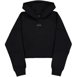 Alpha Industries Hoodie »Alpha Industries Women - Hoodies Waisted Hoodie W« Alpha Industries black XS