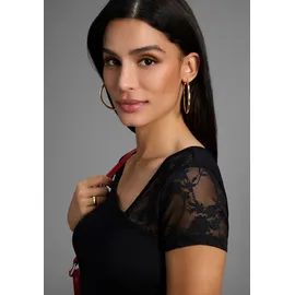 MELROSE T-Shirt in schwarz, | Gr. 36,