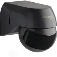 Oktaplex motion Oktaplex Ana Infrarot Bewegungsmelder 230V IP44 180° 10m anthrazit Motion Sensor schwarz