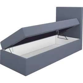 A&J MöbelLand NASI 80 x 200 cm Grau
