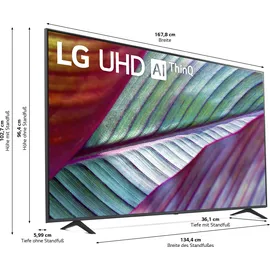 LG 75UR78006LK 75" 4K UHD TV UR78