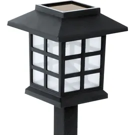 Garden Pleasure Solarleuchte Kunststoff 38,0 cm 24er Display schwarz