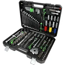 KS Tools COMPETITION 1/4+3/8+1/2 Steckschlüssel-Satz, 132-tlg., KFZ-Spezial