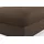 sit&more Hocker Marano mit Stauraum 102 x 43 x 67 cm Braun