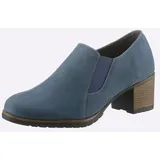 Heine Hochfrontpumps in blau | Gr.: 42