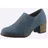 Heine Hochfrontpumps in blau | Gr.: 42