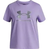 Under Armour Rival Shimmer T-Shirt" in Lila | Gr.: XL