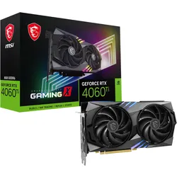 MSI GeForce RTX 4060 Ti GAMING X 8G Grafikkarte - 8GB GDDR6, 1x HDMI, 3x DP