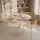 Oviala Runder Esstisch 100 x 74 x 100 cm beige