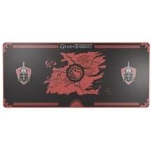 LEXIP Game of Thrones Targaryen XXL Mauspad Schwarz/Rot