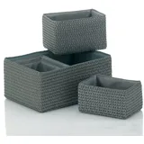 Kela Korbset Rimossa 5-teilig  grau