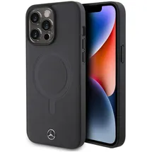 CG Mobile iPhone 15 Pro Max Hardcase Glattleder schwarz