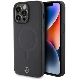 CG Mobile iPhone 15 Pro Max Hardcase Glattleder schwarz