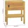 vidaXL Badschrank 60x40x75 cm Massivholz Teak