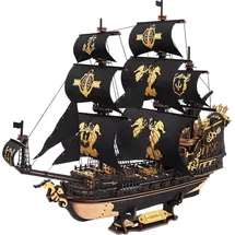 ROBOTIME ROKR Seahorse Barque MCB02 Holz 47 x 18 x 39 cm