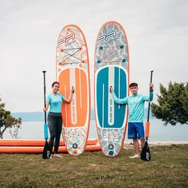 Aqua Marina Stand Up Paddle Set 310 x 79 x 15 cm Türkis