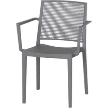 Siena Garden Square Stapelsessel 56 x 57 x 80 cm grau
