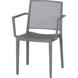 Siena Garden Square Stapelsessel 56 x 57 x 80 cm grau