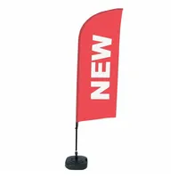 Showdown Displays Showdown Beachflag - Komplett-Set - Englisch