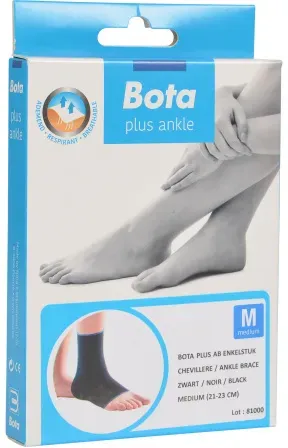 Bota Plus AB Fußgelenk Medium 21-23cm Schwarz 1 Stück