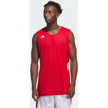 adidas Herren M Everyday Pro Bball Jersey Shirt, Team Power Red/White, XS