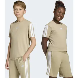 adidas Kinder Shirt Essentials Kids, Größe 176 in Braun WOCA/WHITE