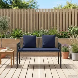 vidaXL 2-Seater 116 x 56 x 75 cm Grau