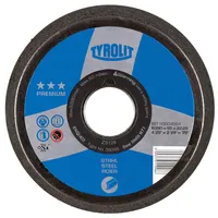TYROLIT Kegeliger Schleiftopf kegelig Premium***Form 11ZB Edelkorund 110/90x55/M14 Korn