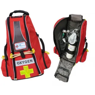 O2 Rescue Basis-Set-PLUS mit 2L Flasche inkl. Sauerstoff-Füllung