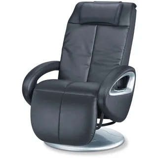 Beurer MC 3800 Shiatsu-Massagesessel Massagestuhl für eine wohltuende Entspannungs-Massage von Rücken und Beinen, mit Vibrationsmassage, schwarz