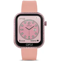 OPS!SMART OPSSW-41 BT 41 mm Kunststoffgehäuse Rosa Sportarmband Rosa